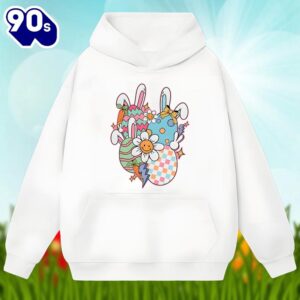 Happy Easter Day With Bunny Eggs Graphic Shirt 2 Happy Easter Day With Bunny Eggs Graphic Shirt
