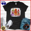 Halloween 2025  Happy Hallothankmas Gnome Halloween Christmas Thanksgiving T-Shirt