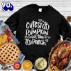 Happy Hallothanksmas Gift Funny Cutest Pumpkin In The Patch Version Sweatshirt For Man And Women