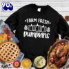 Happy Hallothanksmas Gift Funny Farm Fresh Pumpkin Sweatshirt For Man And Women