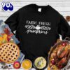 Happy Hallothanksmas Gift Funny Farm Fresh Pumpkins Version Sweatshirt For Man And Women