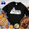 Happy Hallothanksmas Gift Funny Feast Mood Sweatshirt For Man And Women