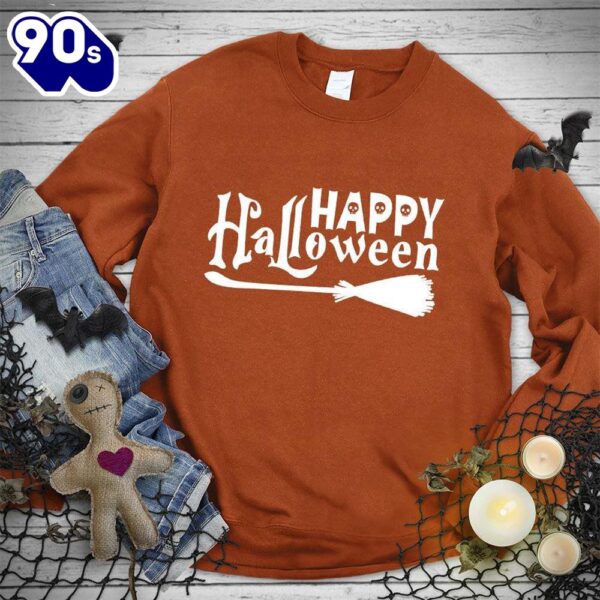 Happy Hallothanksmas Gift Funny Happy Halloween Sweatshirt For Man And Women
