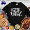 Happy Hallothanksmas Gift Funny Hearts Full Of Thanks Sweatshirt For Man And Women