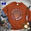 Happy Hallothanksmas Gift Funny Just A Little Pitch Black Colored Edition Sweatshirt For Man And Women