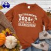 Happy Hallothanksmas Gift Funny Retirement 04 Countdown In Progress Sweatshirt For Man And Women