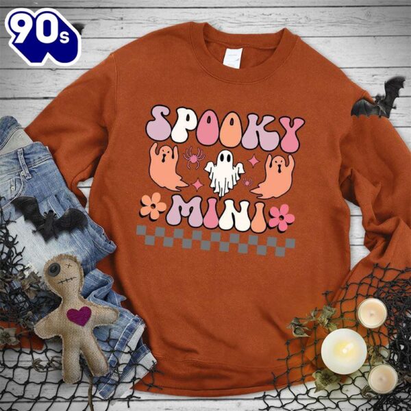 Happy Hallothanksmas Gift Funny Spooky Mini Colored Edition Sweatshirt For Man And Women
