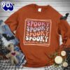 Happy Hallothanksmas Gift Funny Spooky Season Colored Edition Sweatshirt For Man And Women