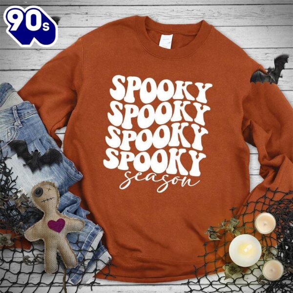 Happy Hallothanksmas Gift Funny Spooky Season Version Tee Sweatshirt For Man And Women