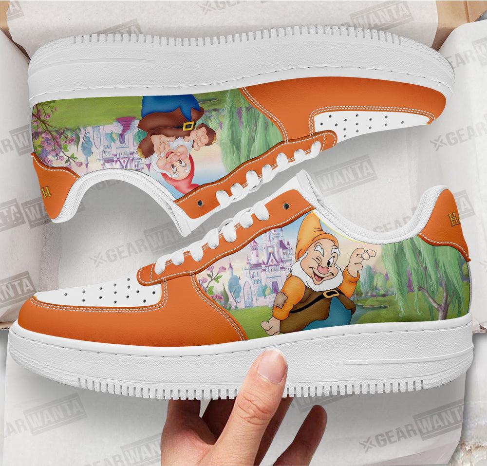 Happy Snow White and 7 Dwarfs Custom Air Sneakers Happy Snow White and 7 Dwarfs Custom Air Sneakers