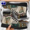 Harp Vintage Mandala Asboot Music Gift All Season Boots Gift Xmas