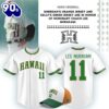 Hawaii Baseball 2026 Honor Coach Les Murakami Jersey
