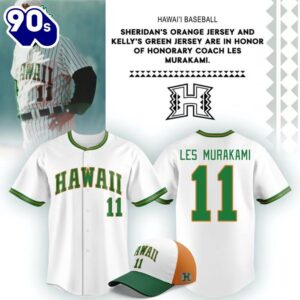 Hawaii Baseball 2026 Honor Coach Les Murakami Jersey