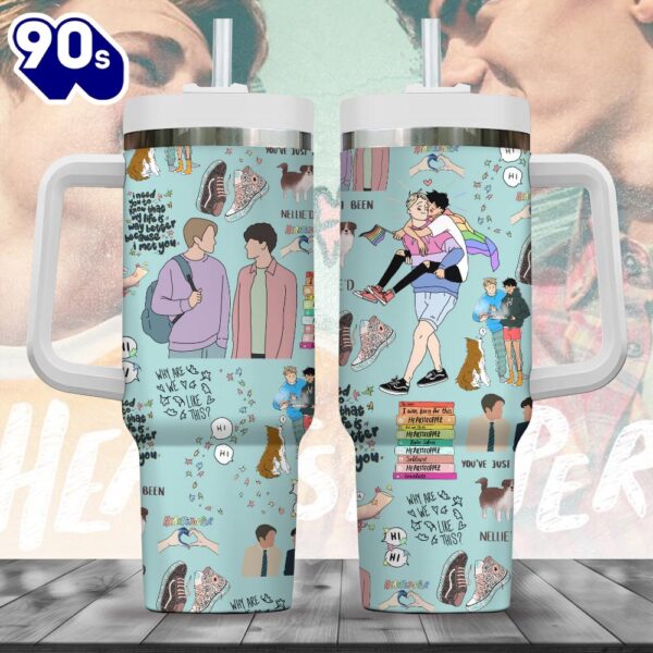 Heartstopper 40oz Stanley Tumbler