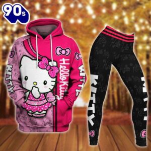 Hello Kitty Design Hoodie And…