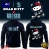 Hello Kitty x Seattle Kraken Hoodie, Viral 3D Music Tee