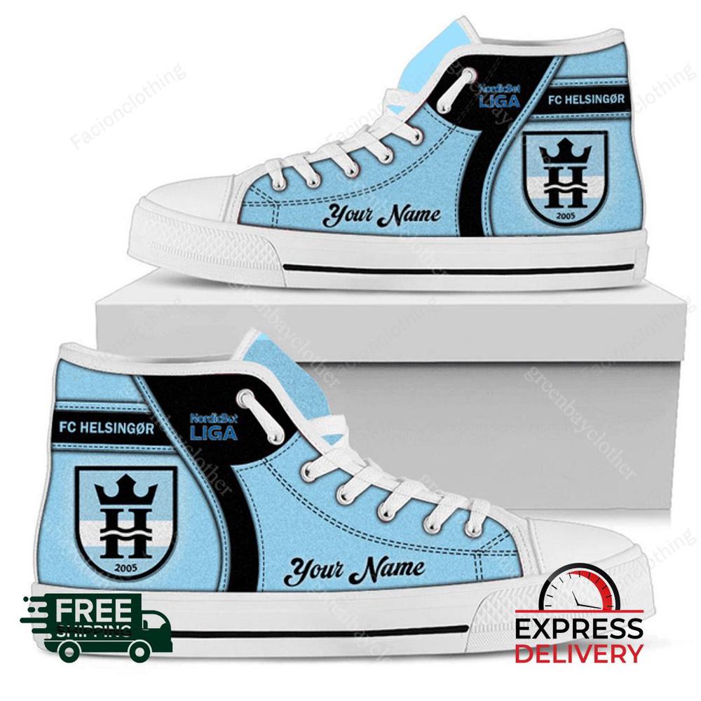 Helsingor Personalized High Top Canvas Shoes Helsingor Personalized High Top Canvas Shoes