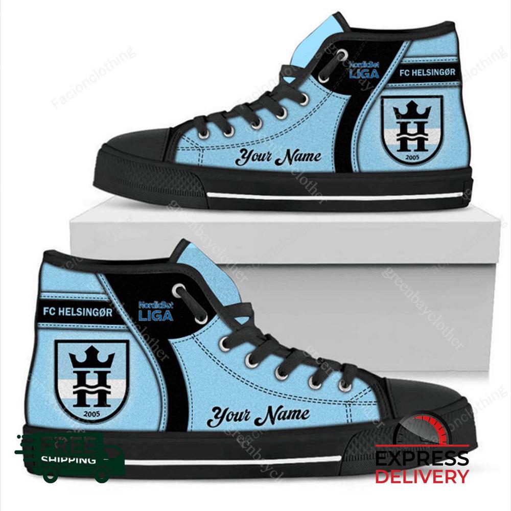 Helsingor Personalized High Top Canvas Shoes Helsingor Personalized High Top Canvas Shoes