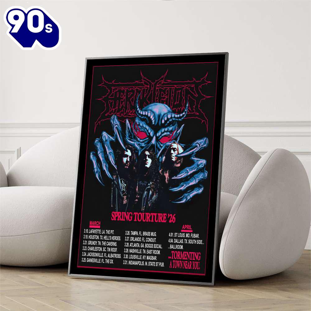 HERAKLEION 2026 Spring Tour Poster HERAKLEION 2026 Spring Tour Poster