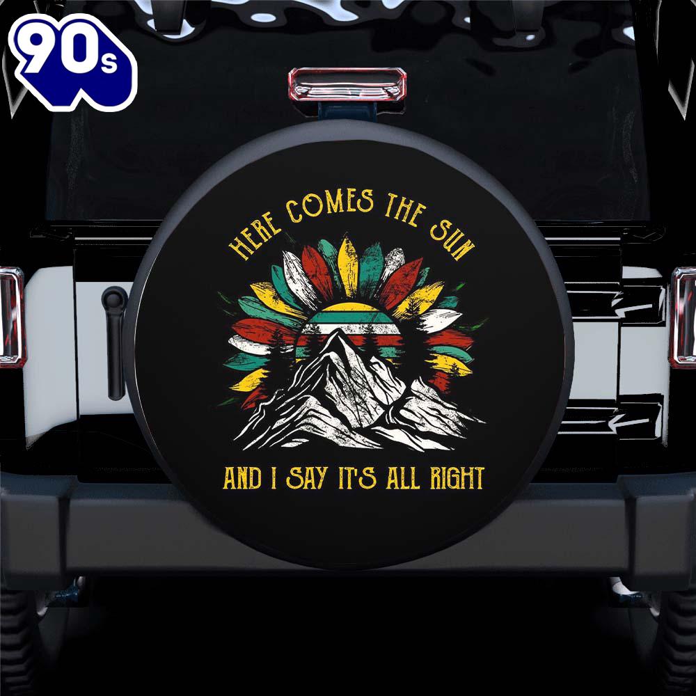 Hippie Tire Covers Here Comes The Sun Spare Tire Covers Gift For Campers Hippie Tire Covers Here Comes The Sun Spare Tire Covers Gift For Campers