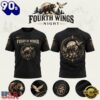 Hershey Bears x Fourth Wing Night 2026 Black Graphic T Shirt, Sport Trend 3D Shirt