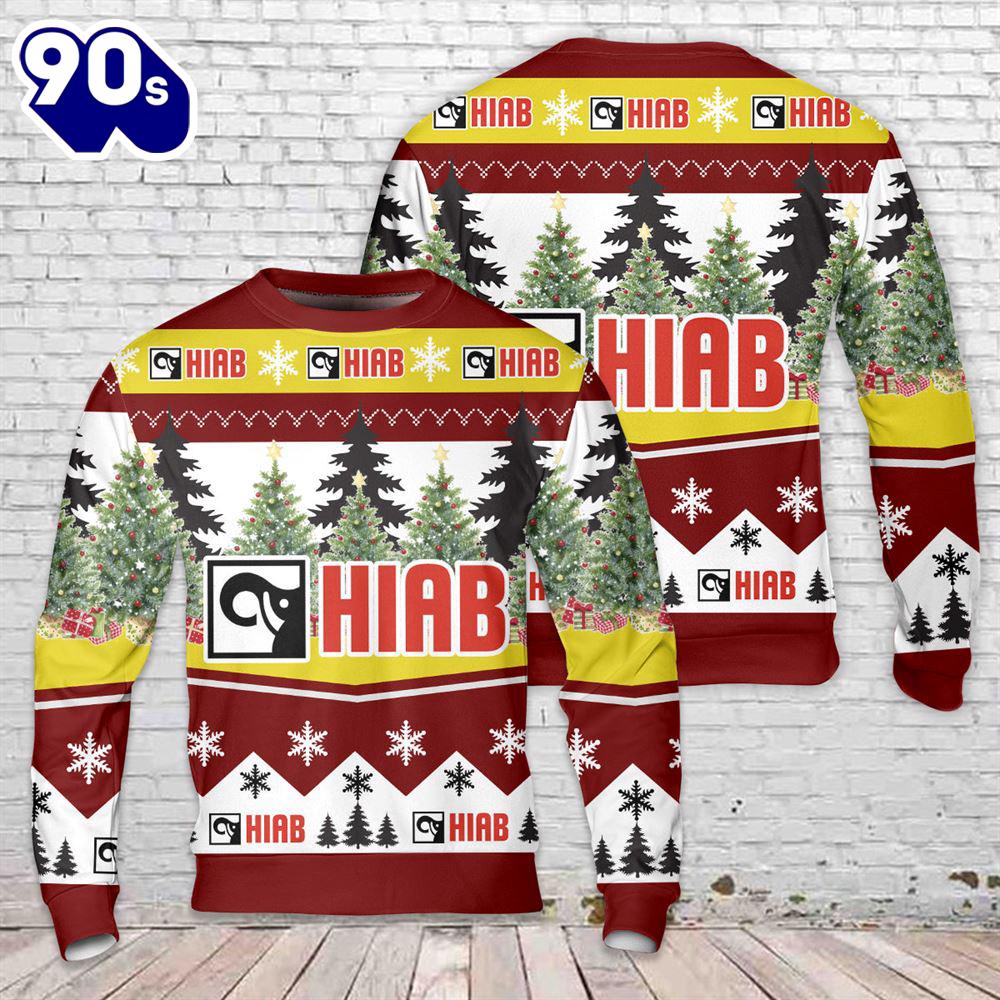 Hiab Elephant Ugly Christmas Sweater Hiab Elephant Ugly Christmas Sweater