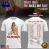 Hilary Duff The Lucky Me Tour 2026 Scheduler White 3D Shirt , Music New Shirt