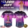 Hilary Duff The Lucky Me Tour 2027 Signed Baseball Jersey, Music Fan Baseball Jersey
