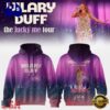 Hilary Duff The Lucky Me Tour 2027 Signed Hoodie, Viral 3D Music Tee