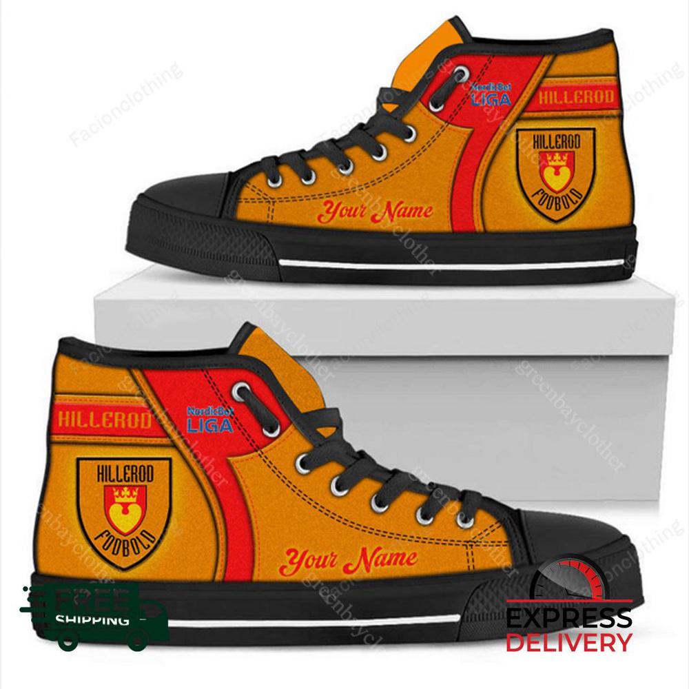 Hillerod Personalized High Top Canvas Shoes Hillerod Personalized High Top Canvas Shoes