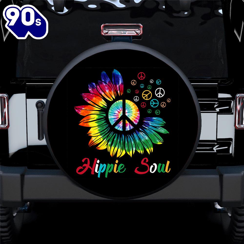 Hippie Tire Covers Hippie Soul Car Spare Tire Covers Gift For Campers Hippie Tire Covers Hippie Soul Car Spare Tire Covers Gift For Campers