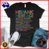 Halloween 2025  Hispanic Heritage Month Latino All Countries Names T-Shirt
