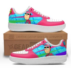 H.I.V.E. Five Air Sneakers Custom Teen Titan Go Cartoon Shoes