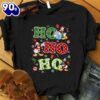 Ho Ho Ho Donald Duck Disney Tee Shirt Gift Xmas