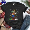 Ho Ho Ho Goofy Christmas Shirt, Goofy Christmas Disney Vacation Shirt Gift Xmas