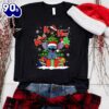 Ho Ho Ho Stitch Christmas Shirt, Stitch Christmas Disney Vacation Shirt Gift Xmas