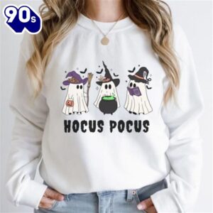 Hocus Pocus Sweatshirt, Witch Ghosts Shirt, Ghost Halloween Shirt For Man And Women