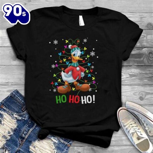 Hohoho Disney Christmas Shirt, Cute Donald Duck Christmas Shirt, Gift Xmas