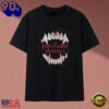 Hollywood Vampires Bloody Fangs Graphic Logo Rock T Shirt, Trending Music 2D Tee