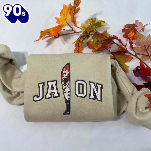 Horror Characters Movies Embroidered Sweatshirt Fashion Style 1 For Man And Women