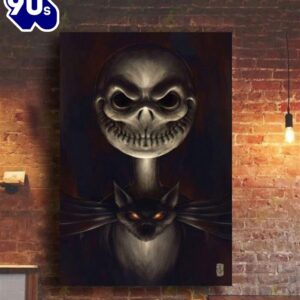 Horror Jack Skellington Cheap Halloween Canvas Decor Home