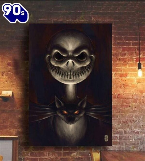 Horror Jack Skellington Cheap Halloween Canvas Decor Home