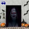 Horror Valak Demon Nun Halloween Canvas Painting Decor Home