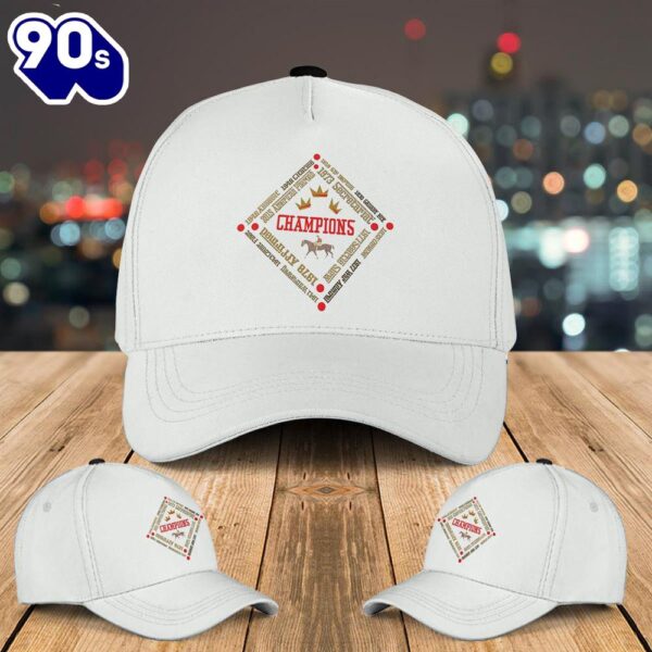 Horse Racing Triple Crown Winners Baseball Cap  Gift For Veteran Day
