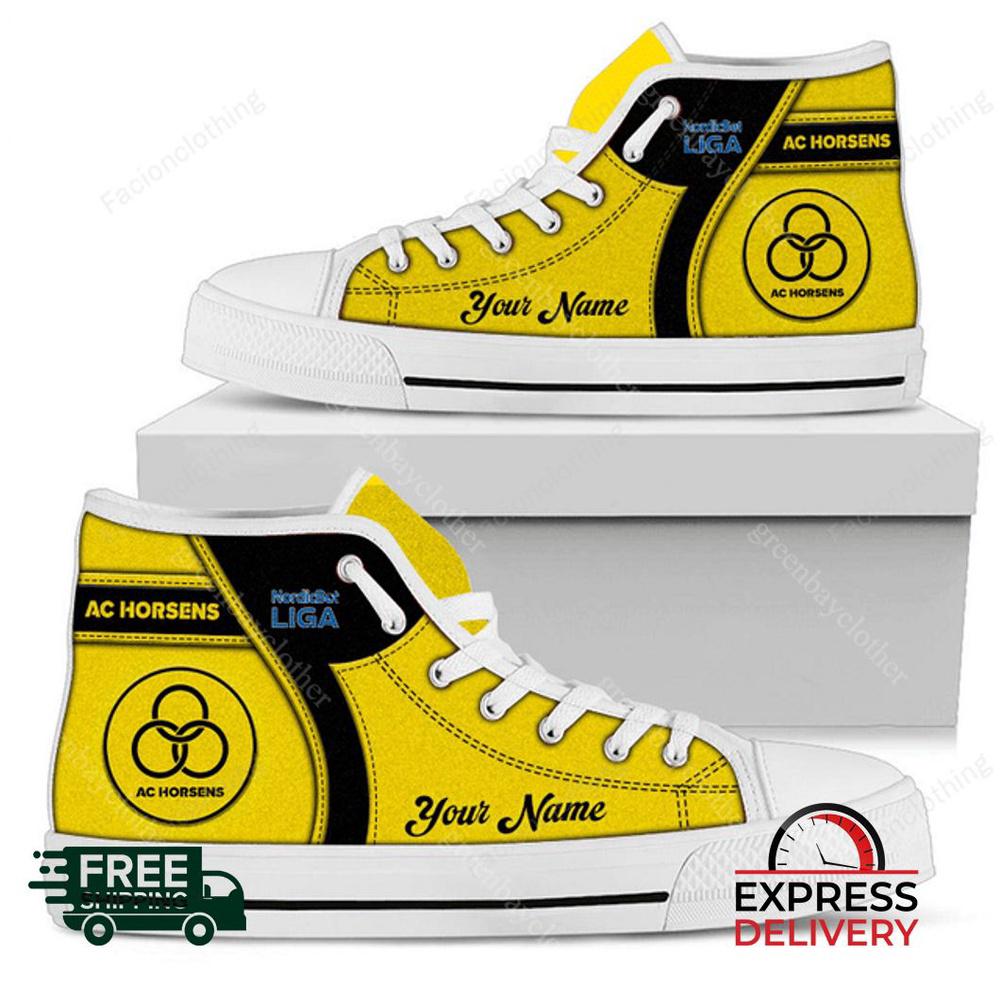 Horsens Personalized High Top Canvas Shoes Horsens Personalized High Top Canvas Shoes