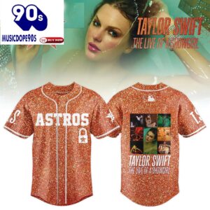 Houston Astros Taylor Swift The Life Of A Showgirl Album 2025 Baseball Jersey