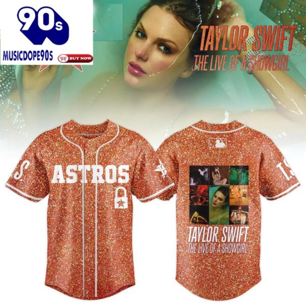 Houston Astros Taylor Swift The Life Of A Showgirl Album 2025 Baseball Jersey