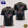 Houston Texans 2026 NFL Hunting Camo 3D Shirt, NFL Trending Shirt