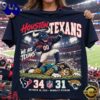 Houston Texans 34 31 Win Over Jacksonville Jaguars Game Day 3D Shirt, Sport Trend 3D Shirt