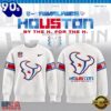 Houston Texans By the H For the H 2026 Rivalry Sweatshirt, Sport Trend 3D Shirt